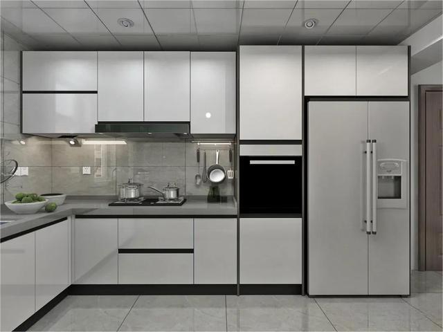 Exquisite kitchen design, making a 4-square kitchen as large as 12 square meters